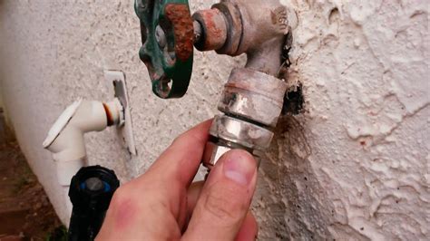 hose bib leaking from anti siphon valve|How To Fix a Leaky Hose Bib 